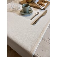 Runner tinta unita ristorante cotone tavola cotone colazione Linea oro