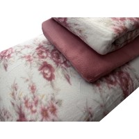 Lenzuola in pile completo letto singolo Polo Nord 1 piazza