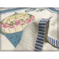 Set strofinacci 6pz COUNTRY VITTORIA puro cotone microspugna