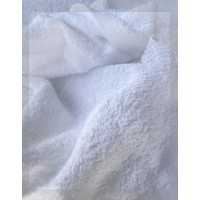 Tris asciugamani spugna hotel set tre pezzi bianco forniture alberghiere B&B ACPNEW