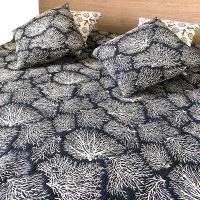 Cuscino arredo quadrato coralli jacquard double face MALE'
