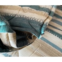 Trapunta invernale bimbo singolo un posto Dunkle calore Verde Ottanio