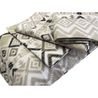 Completo letto cotone piazza  e mezza puro cotone fantasia TRM25