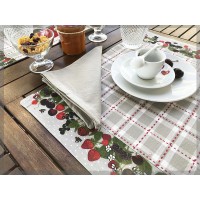 Set colazione americano tovaglietta+tovagliolo Sophie Maison Fruit country