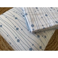 Completo letto in flanella di puro cotone FANTASY HP made in italy matrimoniale singolo caldo