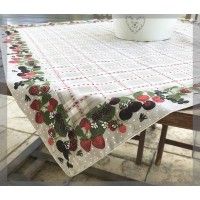 Tovaglietta quadrata centrotavola Sophie Maison Fruit country 85 x 85 cm