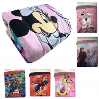 Trapunta INVERNALE piumone disney bimbo bimba spiderman Bing topolino frozen minnie singolo