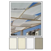 Tessuto ombreggiante gazebi pergolato esterno impermeabile pesante pvc 