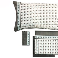 Completo lenzuola flanella un posto letto singolo happidea Pino