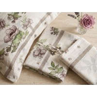 Completo letto matrimoniale in puro misure maxi DAISY
