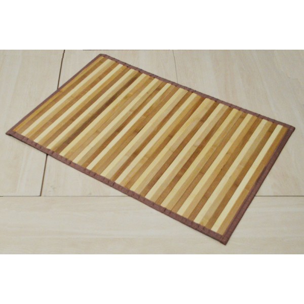 Hongu Tappeto stuoia bamboo legno pedana cucina degradè passatoia a  Dimensioni 50x100cm