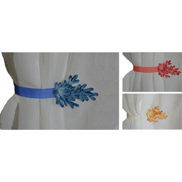 Blu) Fermatende magnetici per tende, set da 2 pezzi, stile minimalista moderno, fermatende intrecciati, corda intrecciata | Leroy Merlin