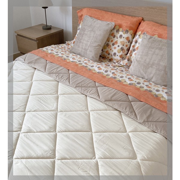 Piumino Letto Singolo Naturals - Trapunta Invernale Bianca cm 90x200 –  Goestro