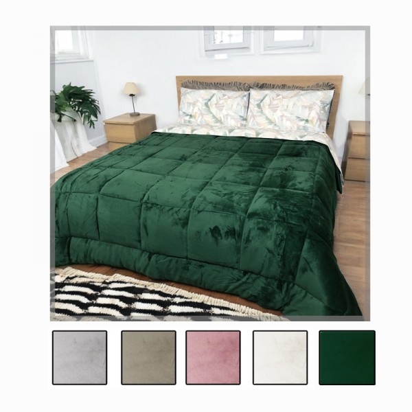 Piumone matrimoniale verde online