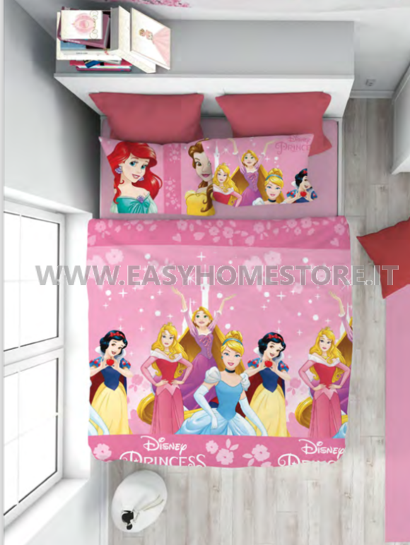 Completo lenzuola singolo Disney cotone minnie topolino spiderman 2025 - Foto 4 di 6