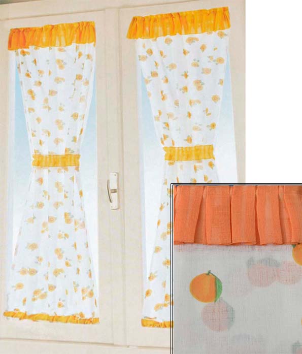 Coppia tendine finestra frutta country finestre cucina tinello ... Coppia tendine finestra frutta country finestre cucina tinello ...